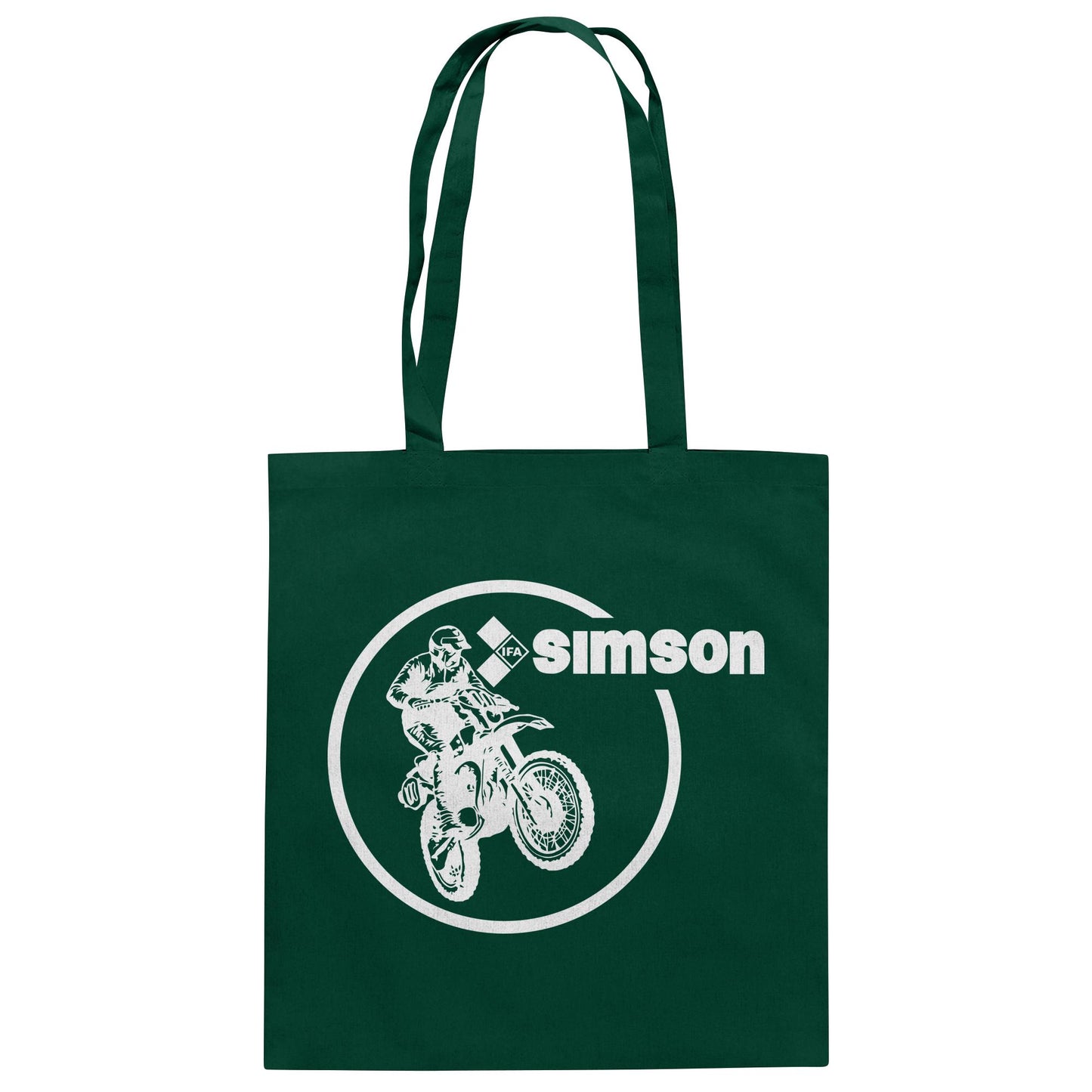 DDR Ostalgie Baumwolltasche • IFA SIMSON CROSS (ORIGINAL NICKI MOTIV)