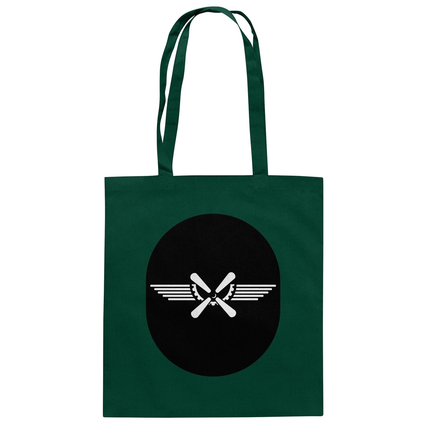DDR Ostalgie Baumwolltasche • NVA EMBLEM - FLUGZEUGMECHANIKER