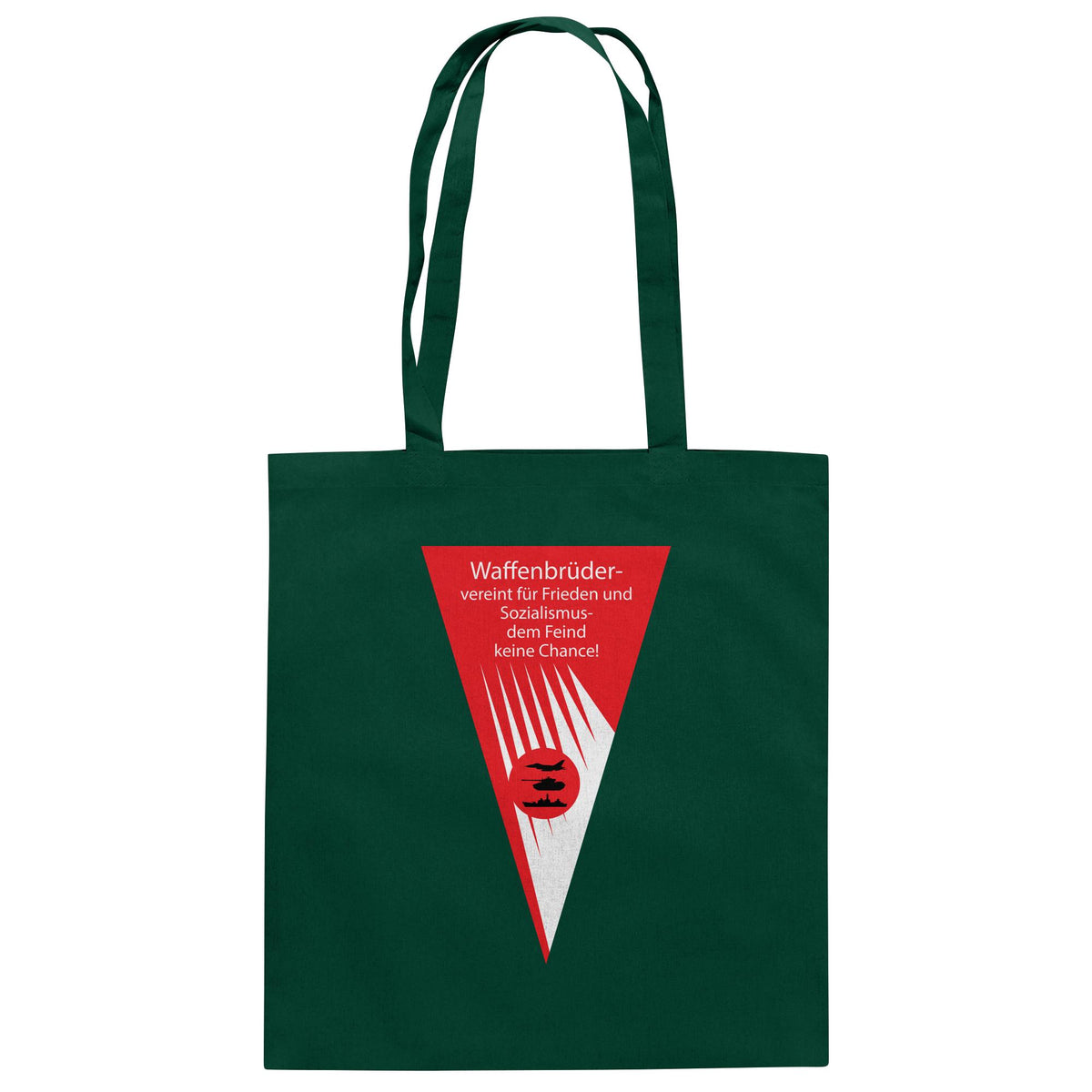 NVA - WAFFENBRÜDER | DDR Ostalgie Baumwolltasche