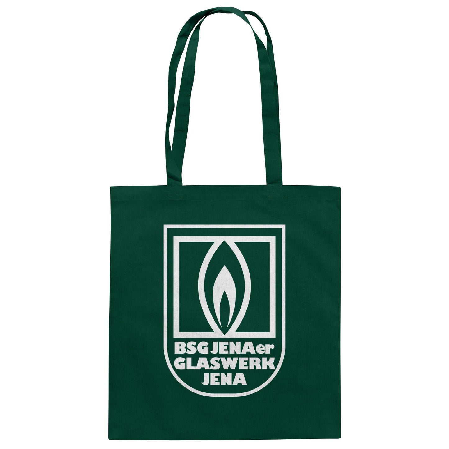 DDR Ostalgie Baumwolltasche • BSG JENAER GLASWERK