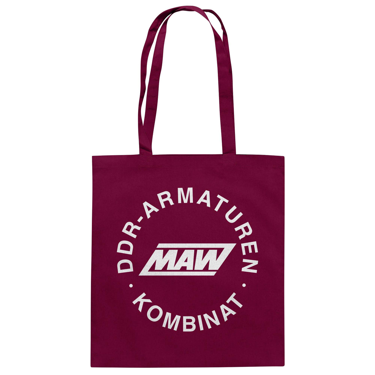 DDR Ostalgie Baumwolltasche • MAW - DDR-ARMATUREN-KOMBINAT