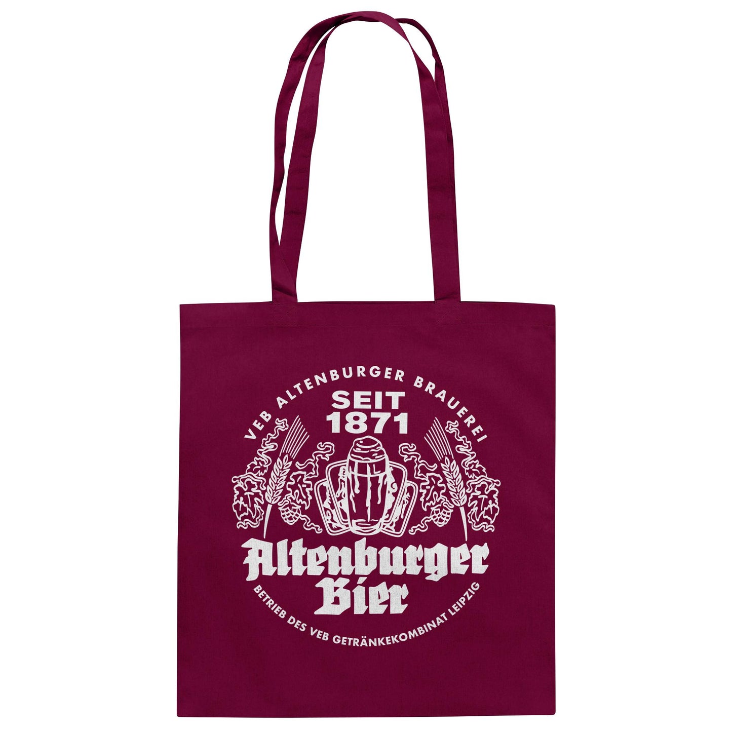 DDR Ostalgie Baumwolltasche • VEB ALTENBURGER BIER