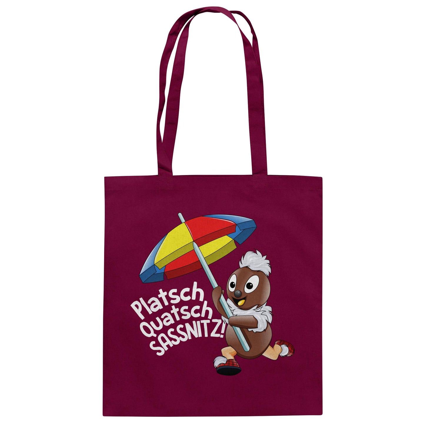 Pitti Stadt Nicki (Baumwolltasche) • PLATSCH QUATSCH SASSNITZ