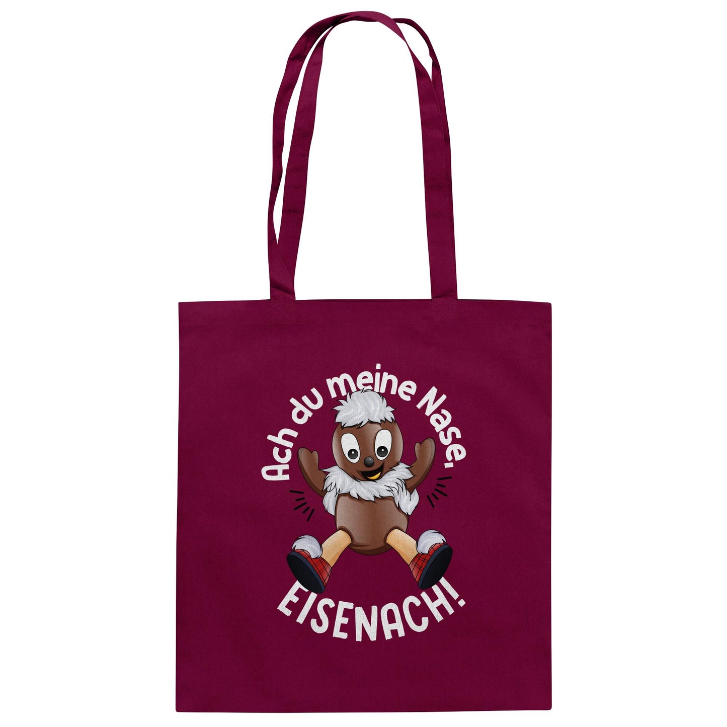 Pitti Stadt Nicki (Baumwolltasche) • ACH DU MEINE NASE EISENACH!