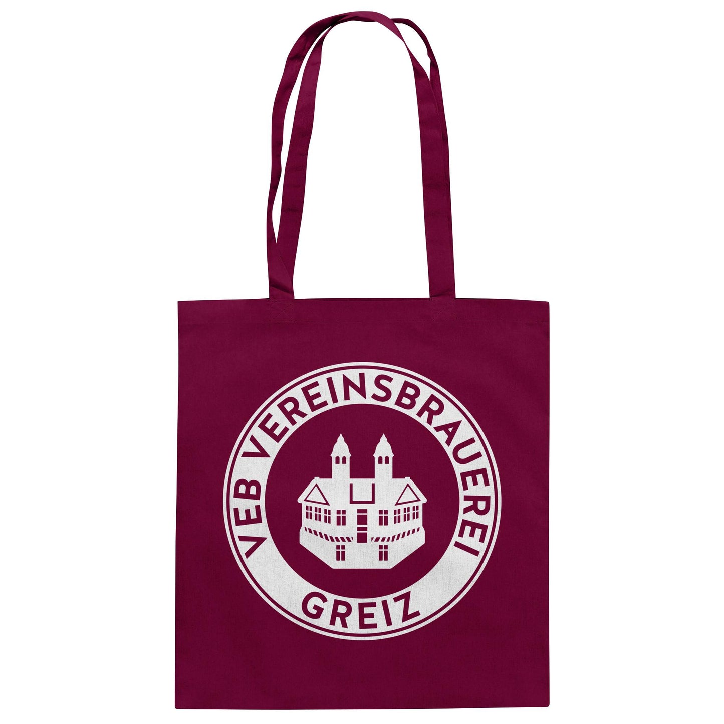 DDR Ostalgie Baumwolltasche • VEB VEREINSBRAUEREI GREIZ