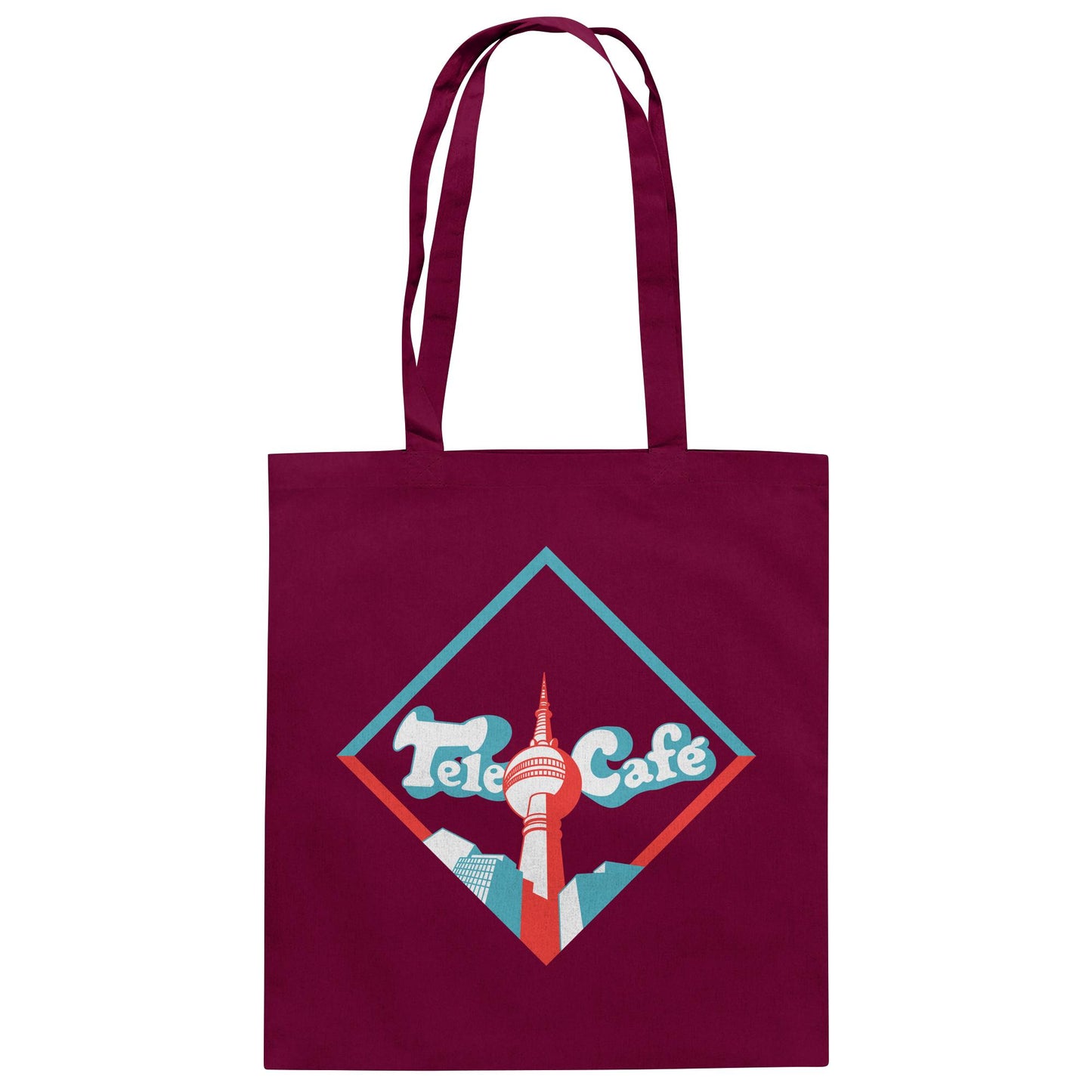 DDR Ostalgie Baumwolltasche • TELE CAFÉ IM FERNSEHTURM BERLIN