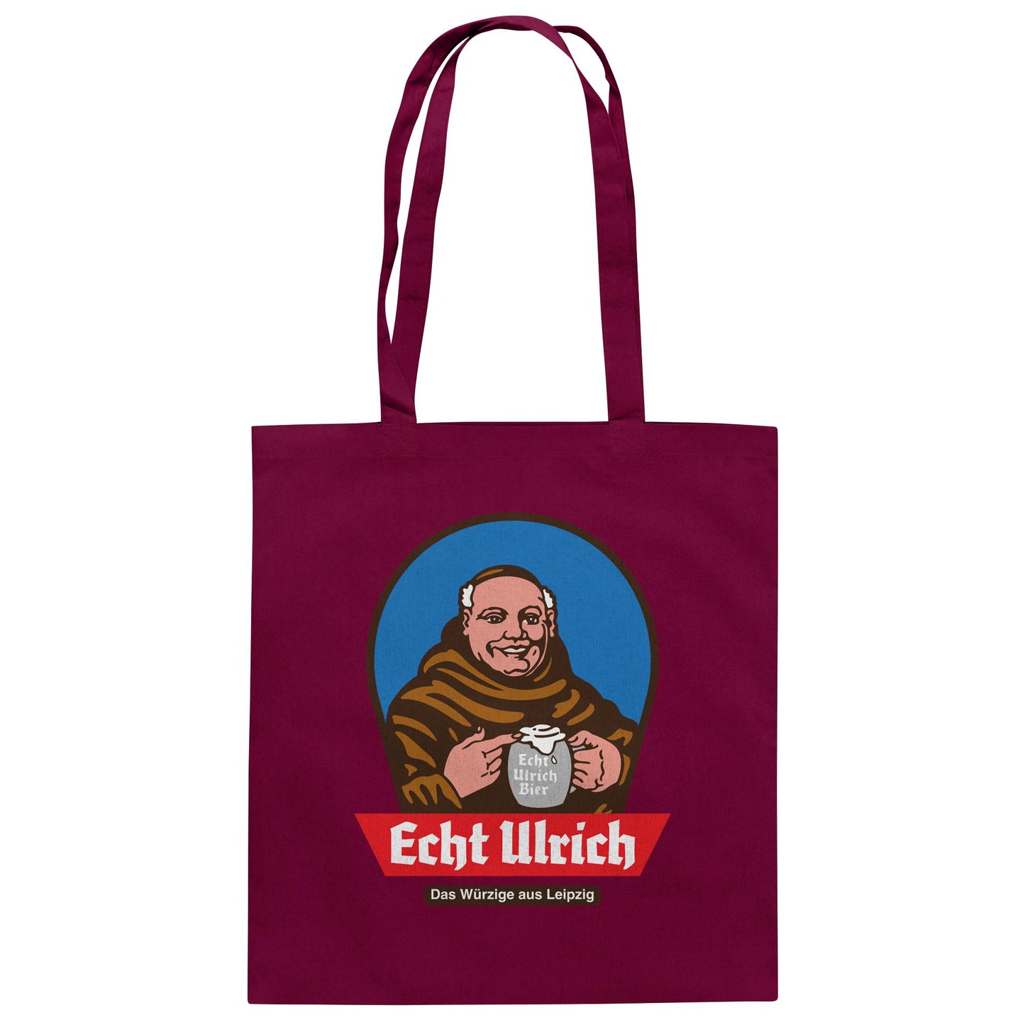 DDR Ostalgie Baumwolltasche • ECHT ULRICH BIER LEIPZIG