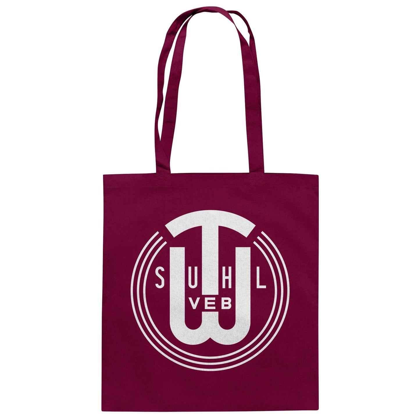 DDR Ostalgie Baumwolltasche • VEB SUHL ERNST-THÄLMANN-WERK