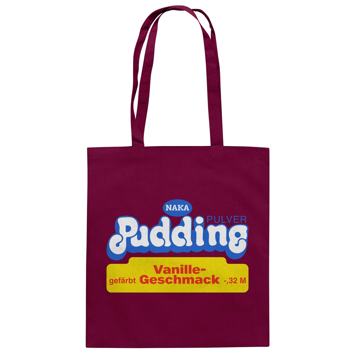 DDR Ostalgie Baumwolltasche • NAKA PUDDING-PULVER