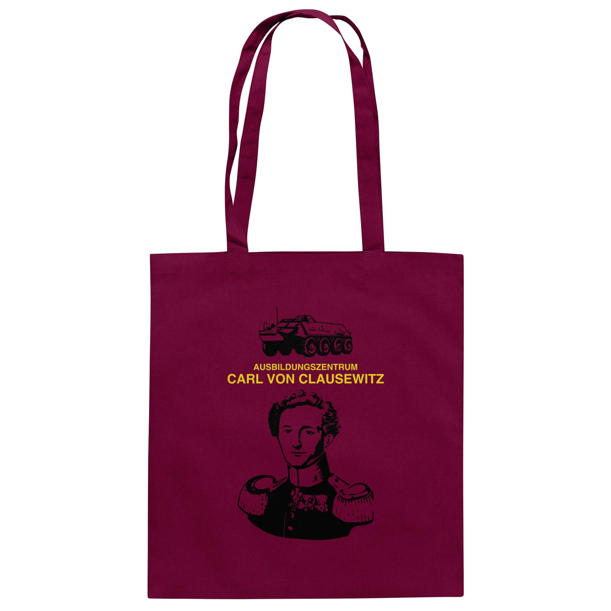 DDR Ostalgie Baumwolltasche • NVA-AUSBILDUNGSZENTRUM CARL VON CLAUSEWITZ