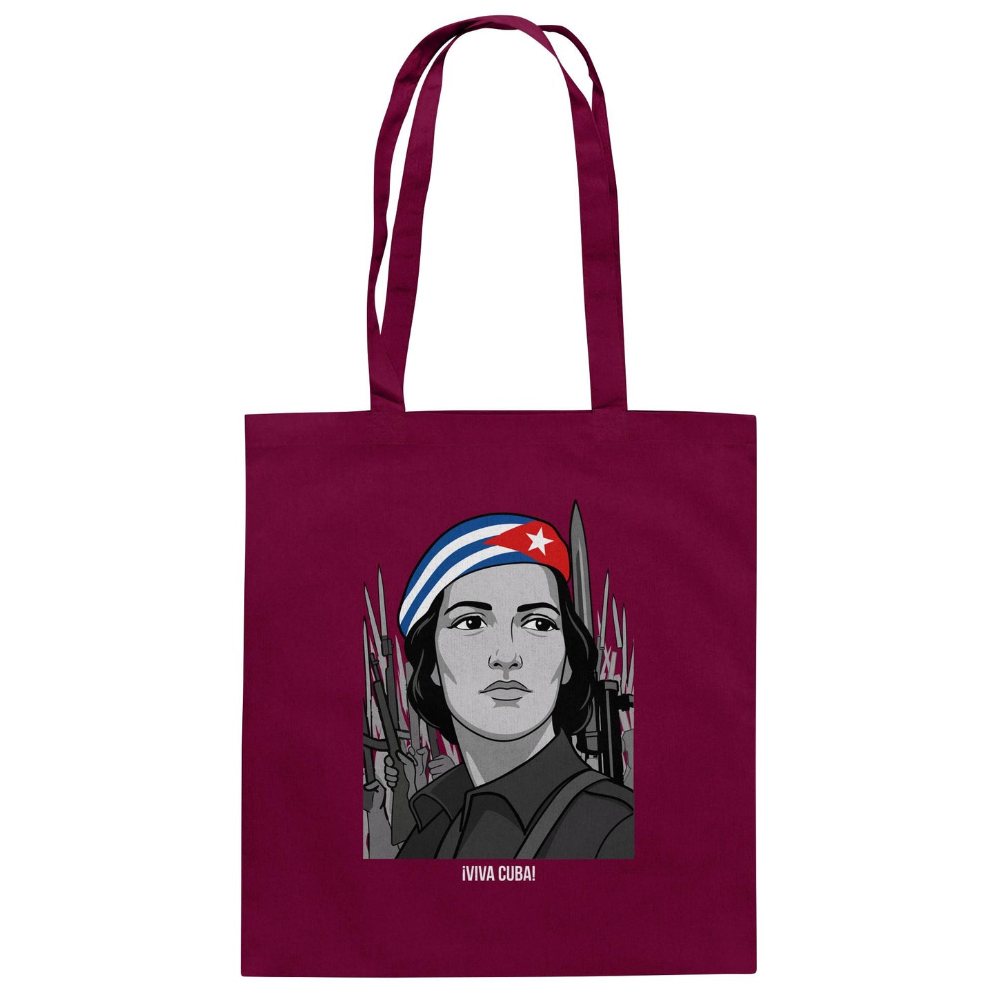 DDR Ostalgie Baumwolltasche • VIVA CUBA!