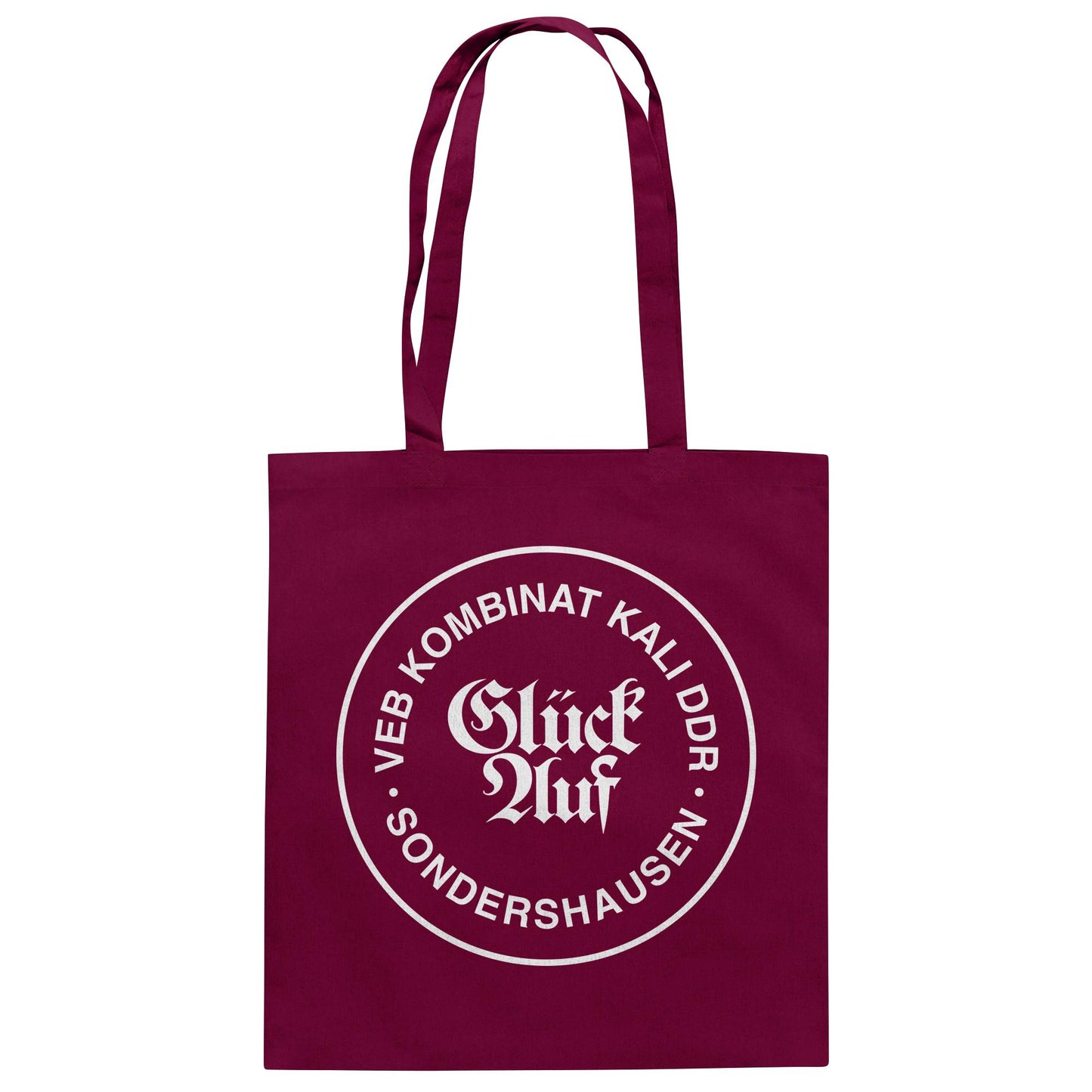DDR Ostalgie Baumwolltasche • VEB KOMBINAT KALI SONDERSHAUSEN