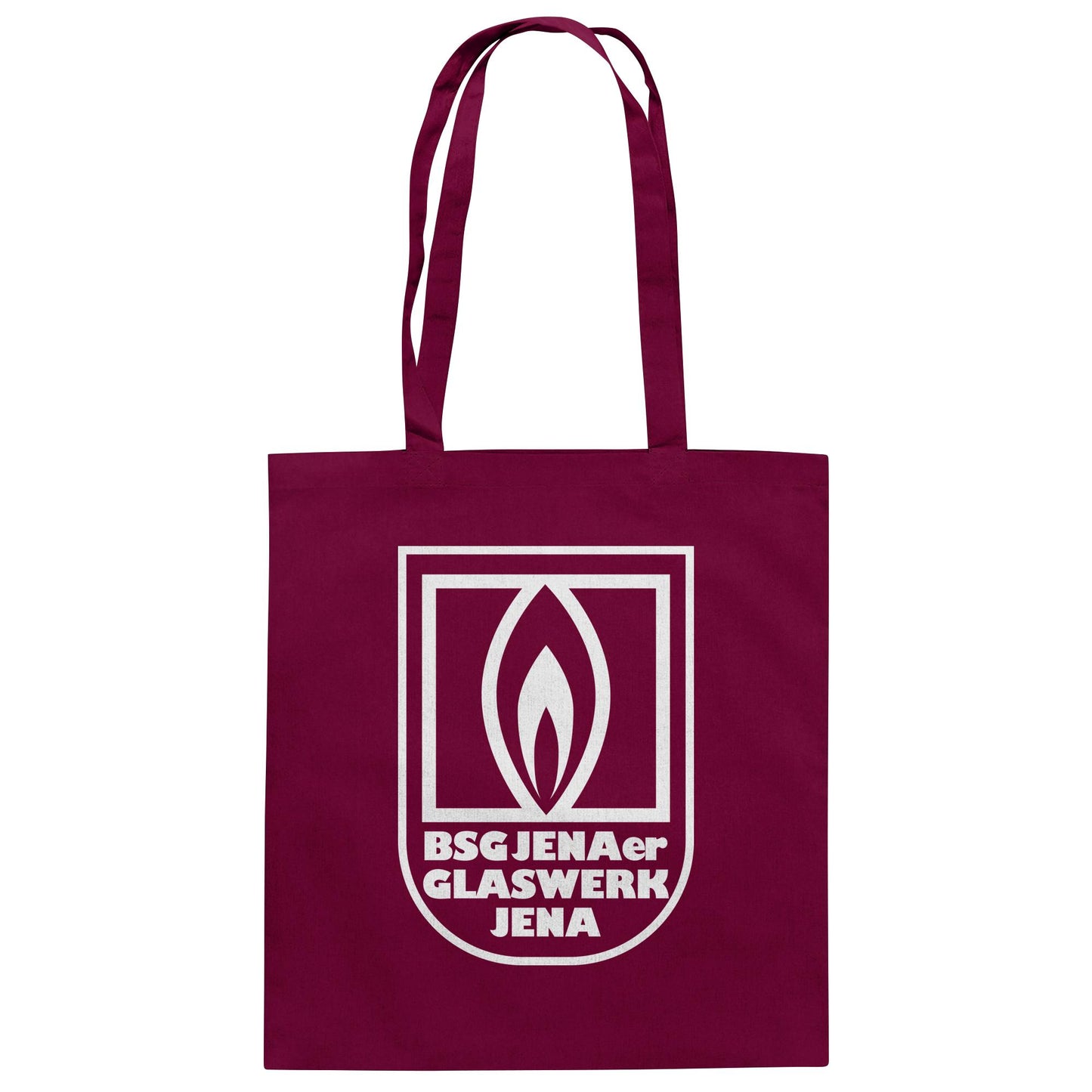 DDR Ostalgie Baumwolltasche • BSG JENAER GLASWERK