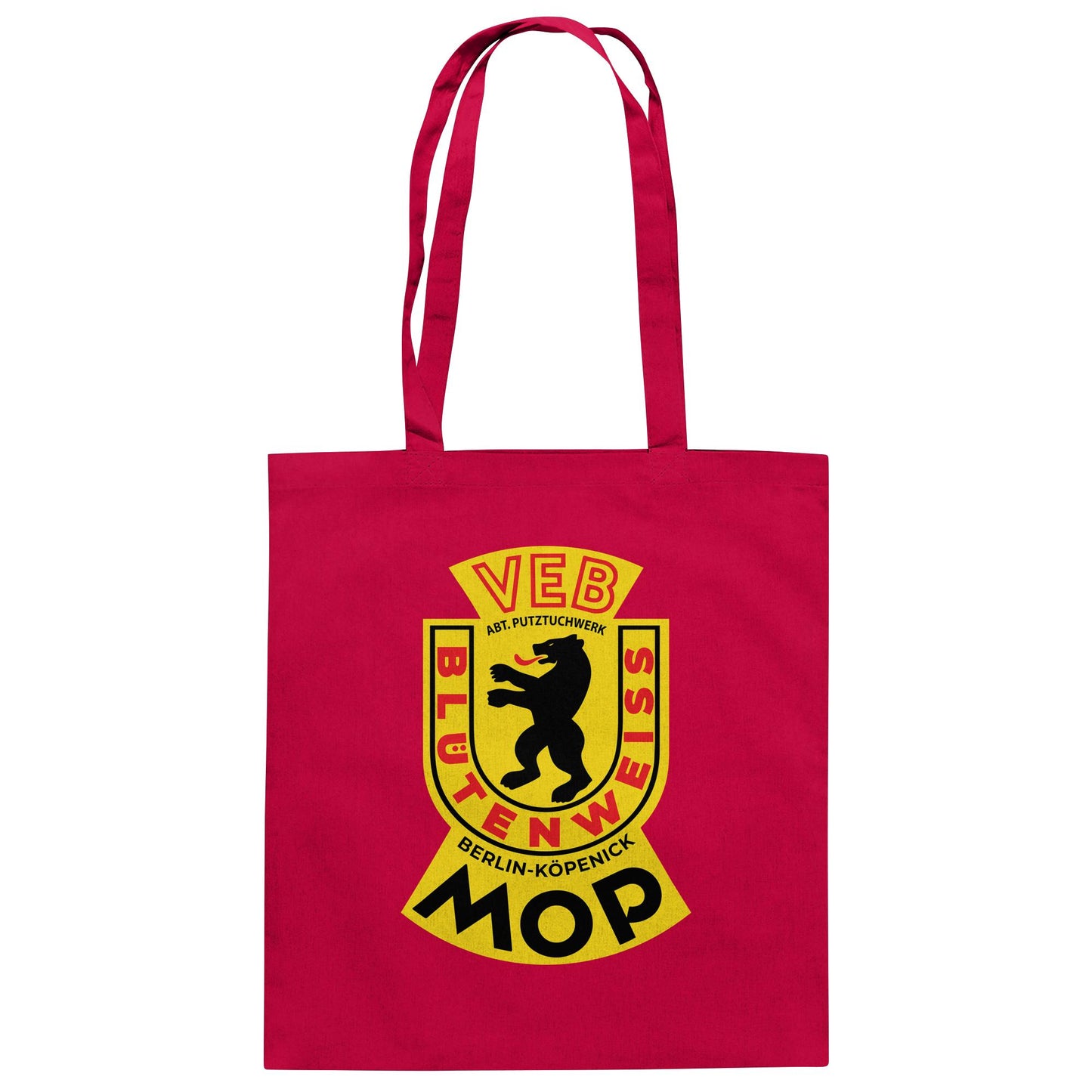DDR Ostalgie Baumwolltasche • VEB PUTZTUCHWERK BERLIN-KÖPENICK