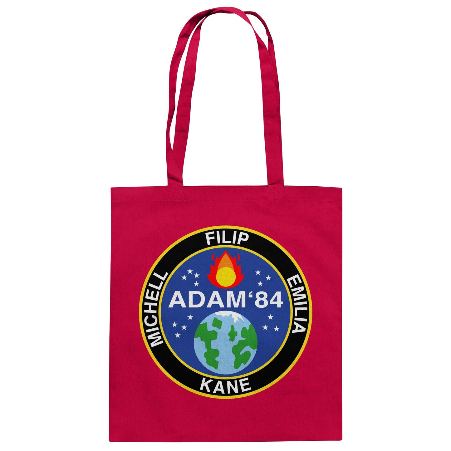 DDR Ostalgie Baumwolltasche • PROJEKT ADAM 84, DIE BESUCHER