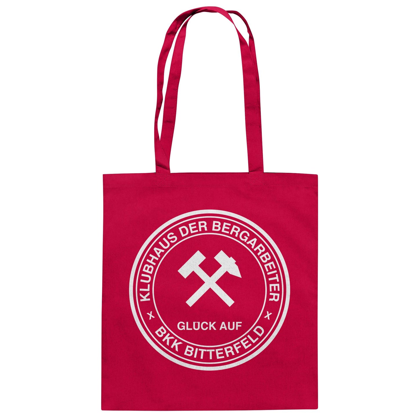 DDR Ostalgie Baumwolltasche • KLUBHAUS DER BERGARBEITER BITTERFELD
