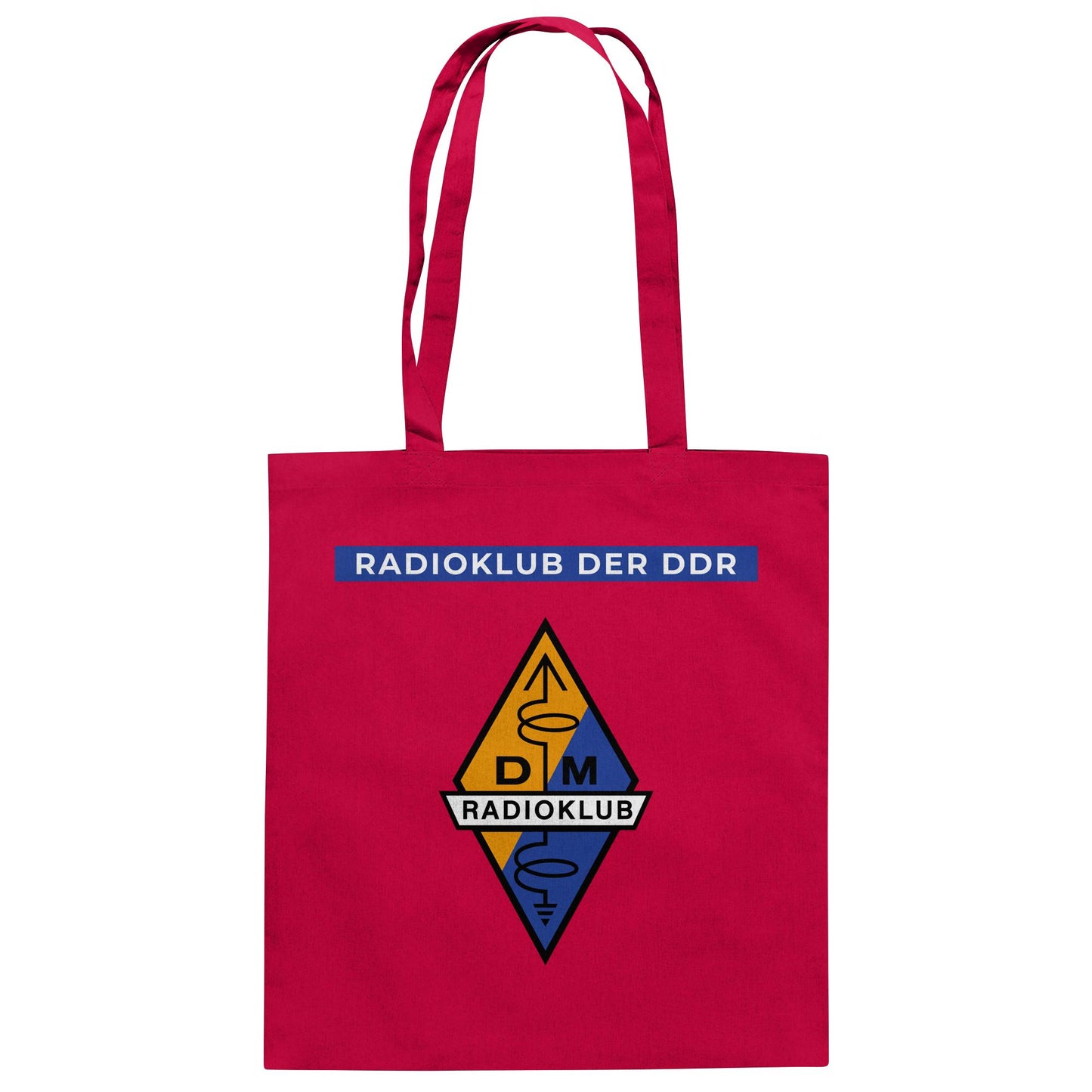 DDR Ostalgie Baumwolltasche • RADIOKLUB DER DDR