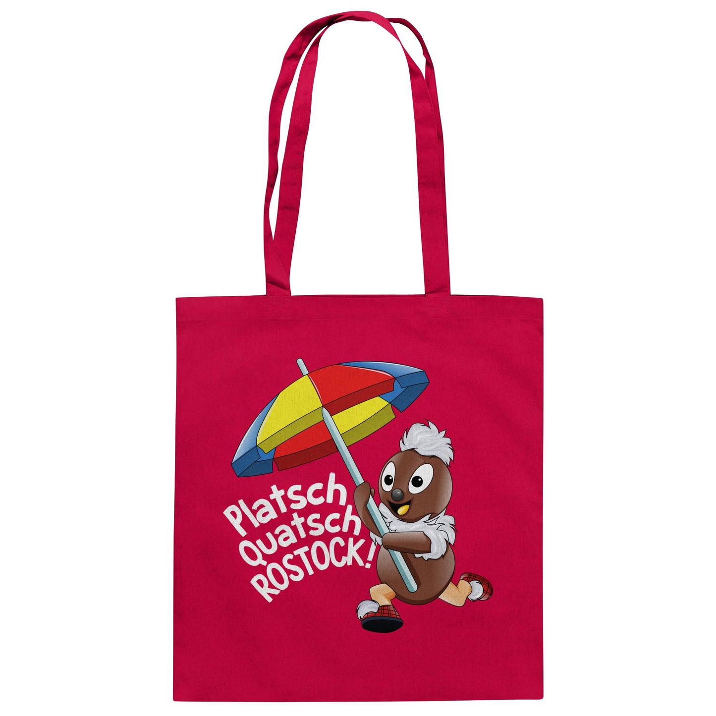 Pitti Stadt Nicki (Baumwolltasche) • PLATSCH QUATSCH ROSTOCK