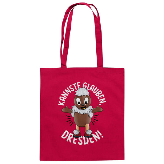 Pitti Stadt Nicki (Baumwolltasche) • KANNSTE GLAUBEN, DRESDEN!