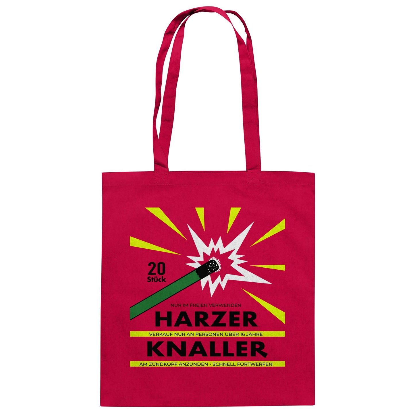 DDR Ostalgie Baumwolltasche • HARZER KNALLER