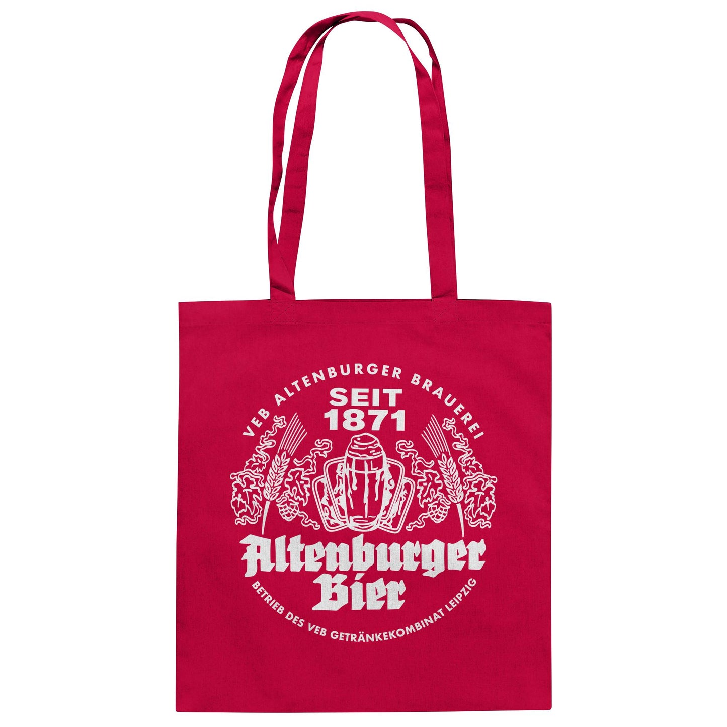 DDR Ostalgie Baumwolltasche • VEB ALTENBURGER BIER