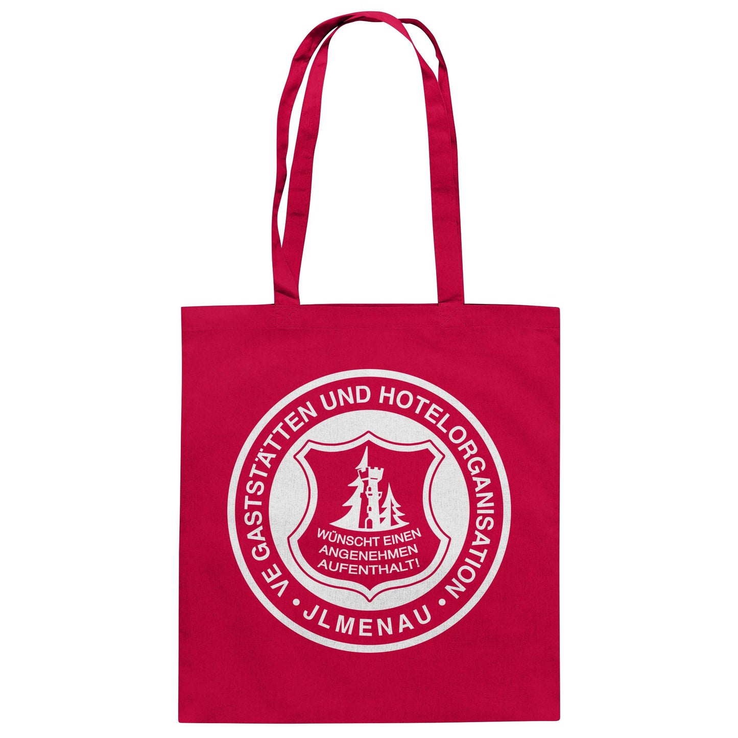 DDR Ostalgie Baumwolltasche • VE GASTSTÄTTEN JLMENAU (ILMENAU)