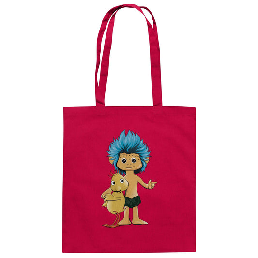 DDR Ostalgie Baumwolltasche • UNSER SANDMÄNNCHEN - PLUMPS & KÜKEN