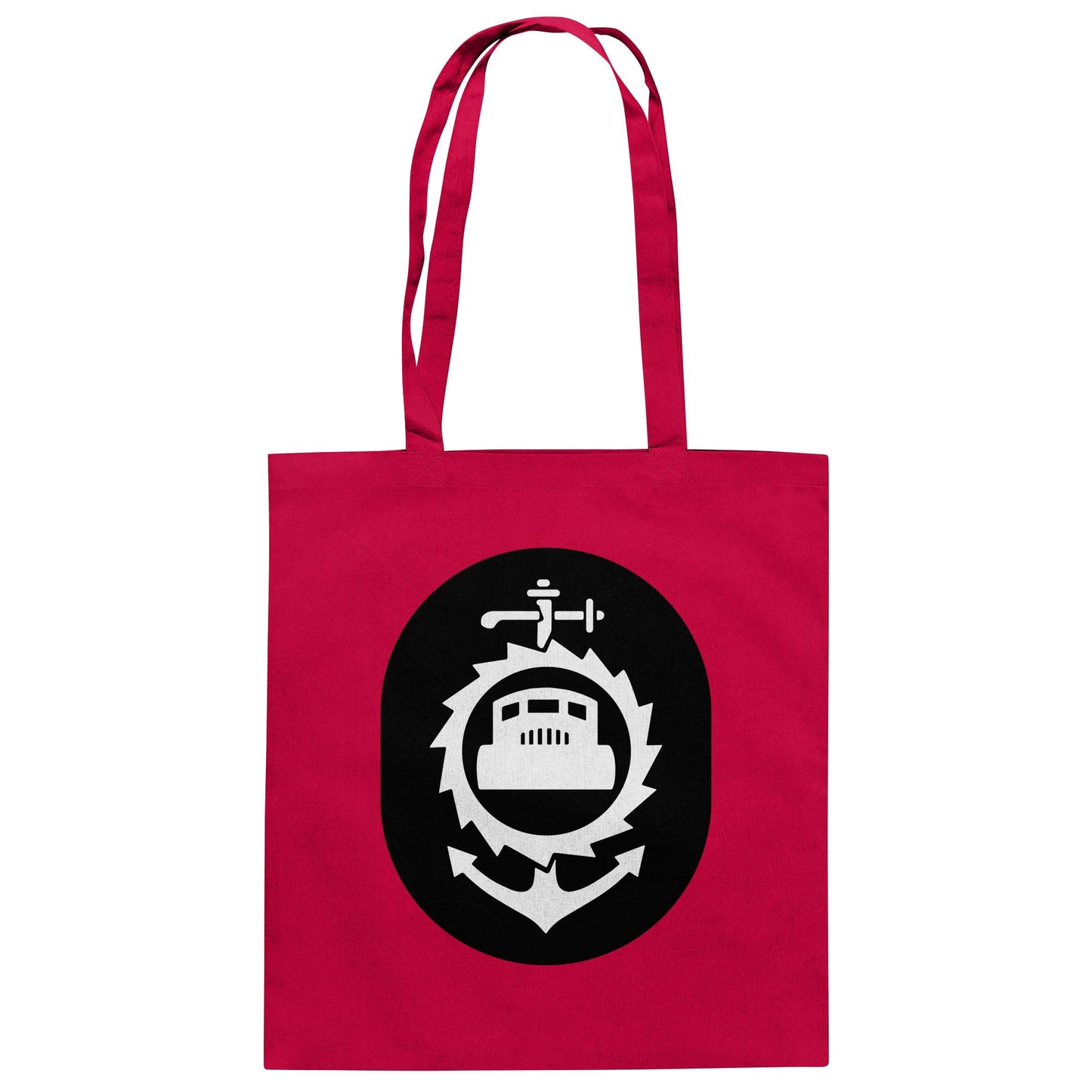DDR Ostalgie Baumwolltasche • NVA EMBLEM - PIONIERE
