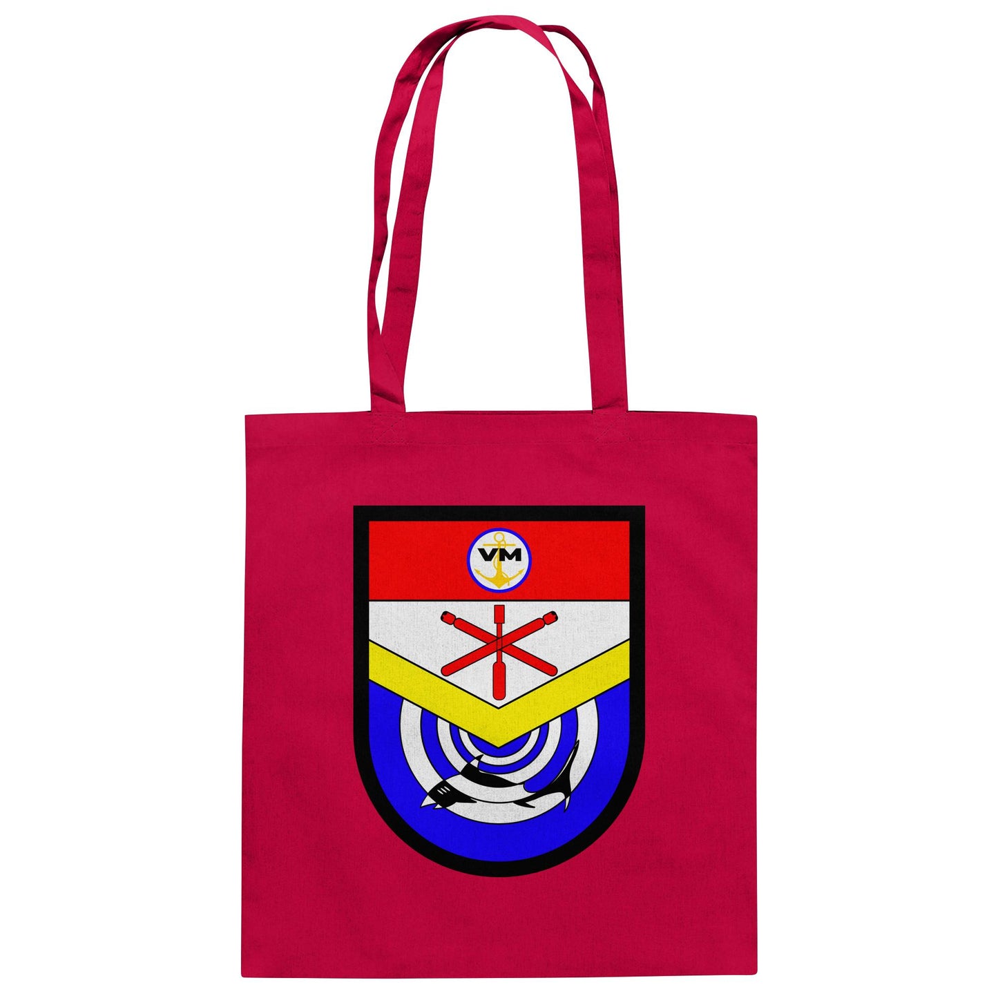 DDR Ostalgie Baumwolltasche • NVA EMBLEM - BOOTABWEHR SEESTREITKRÄFTE