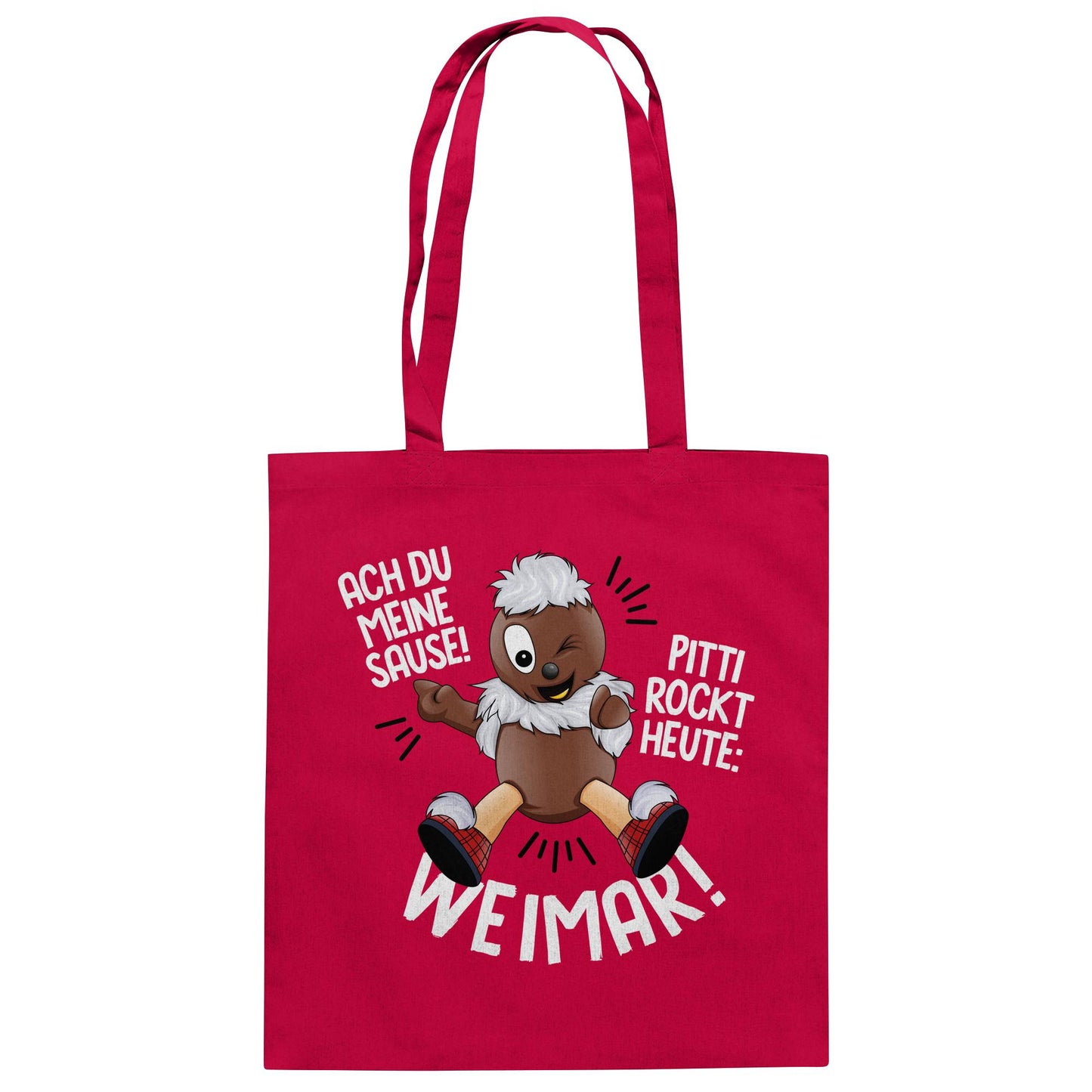 Pitti Stadt Nicki (Baumwolltasche) • PITTI ROCKT HEUTE WEIMAR!