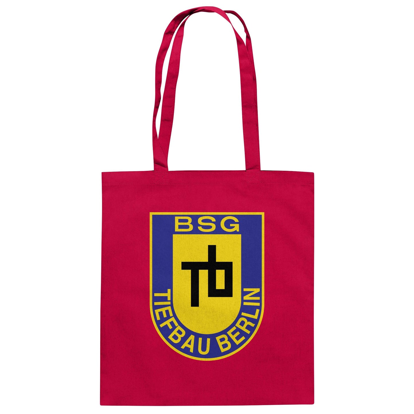 DDR Ostalgie Baumwolltasche • BSG TB TIEFBAU BERLIN