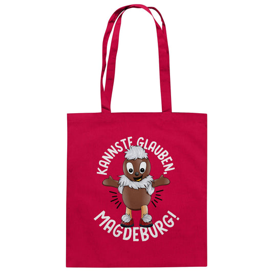 Pitti Stadt Nicki (Baumwolltasche) • KANNSTE GLAUBEN, MAGDEBURG!