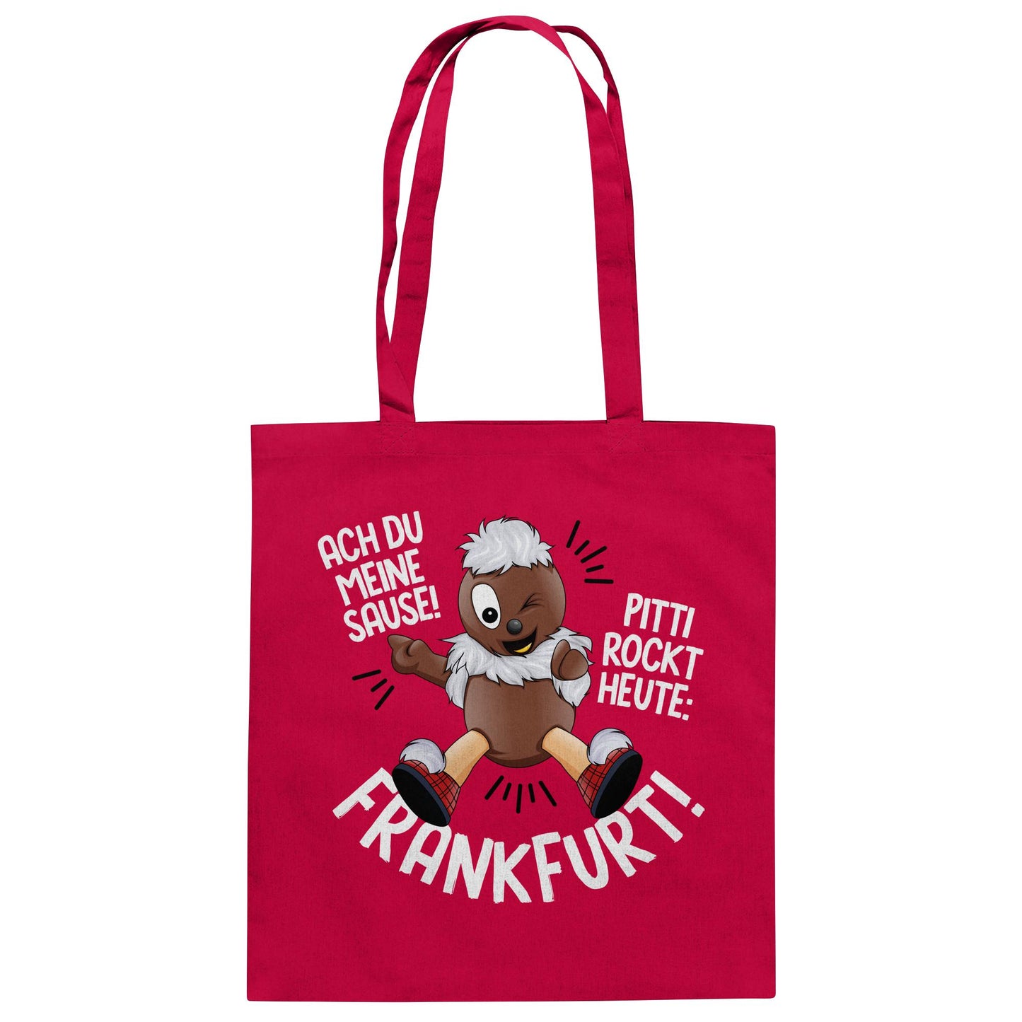 Pitti Stadt Nicki (Baumwolltasche) • PITTI ROCKT HEUTE FRANKFURT!