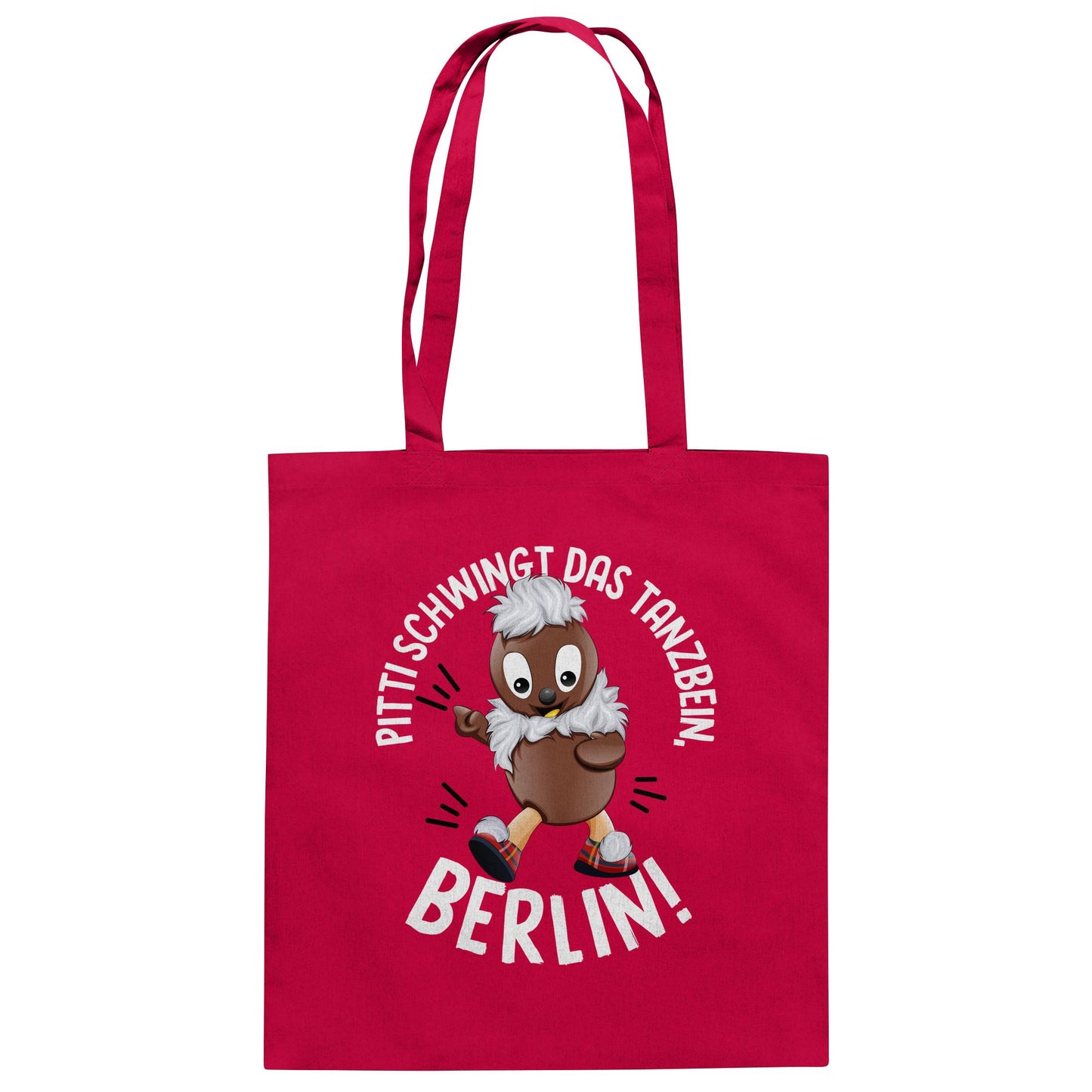 Pitti Stadt Nicki (Baumwolltasche) • PITTI SCHWINGT DAS TANZBEIN, BERLIN!