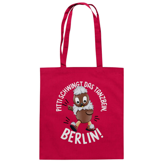 Pitti Stadt Nicki (Baumwolltasche) • PITTI SCHWINGT DAS TANZBEIN, BERLIN!