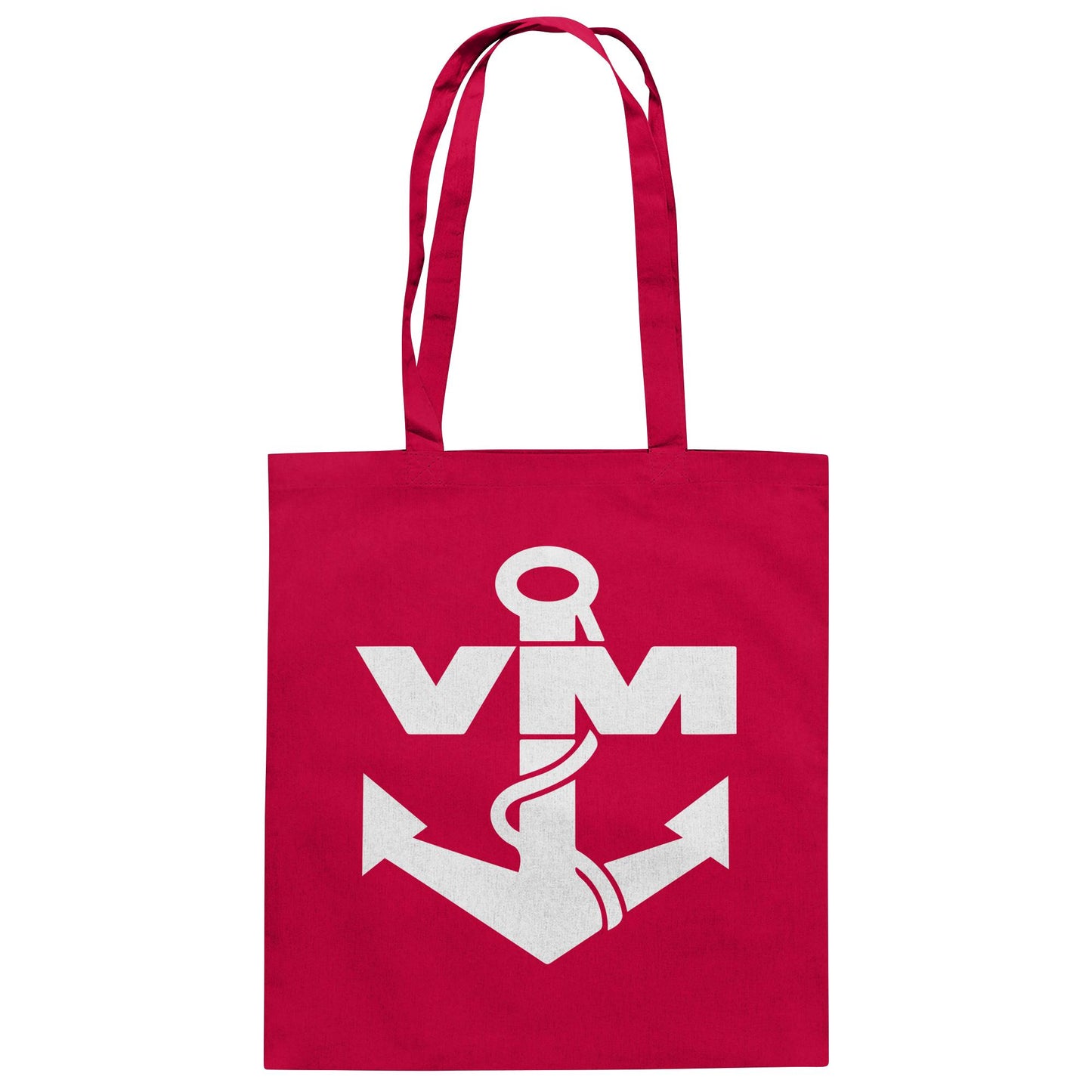 DDR Ostalgie Baumwolltasche • NVA EMBLEM - VOLKSMARINE SEESTREITKRÄFTE - DUNKEL