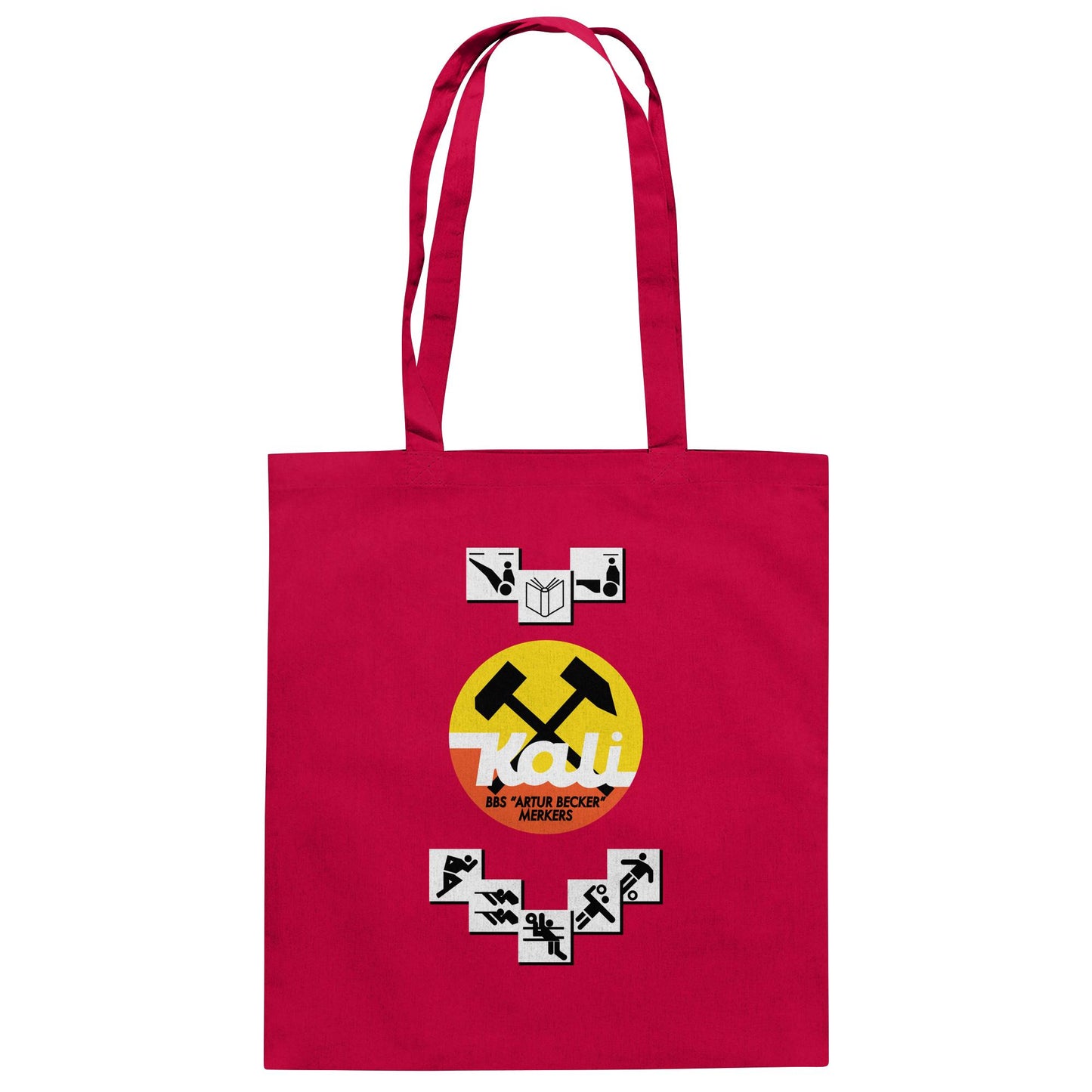 DDR Ostalgie Baumwolltasche • BBS KALI ARTUR BECKER - MERKERS