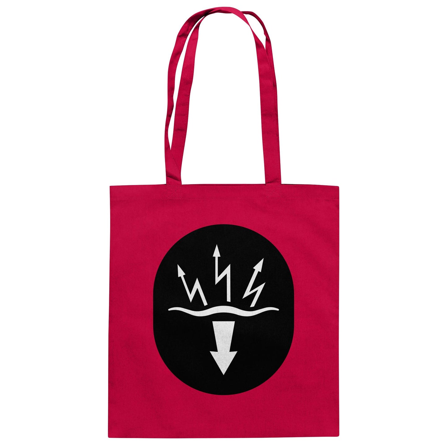 DDR Ostalgie Baumwolltasche • NVA EMBLEM - FUNKORTUNG