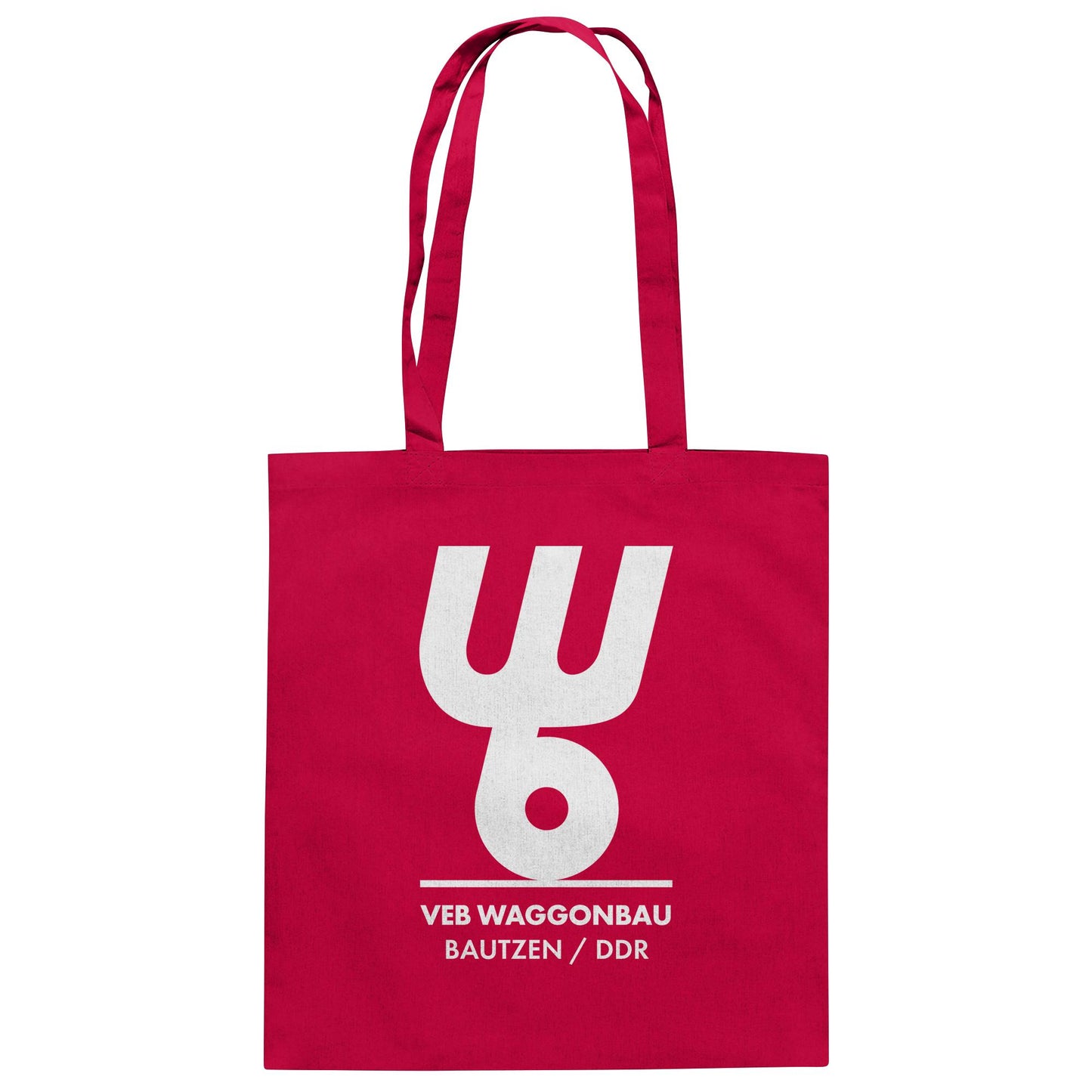 DDR Ostalgie Baumwolltasche • VEB WAGGONBAU BAUTZEN