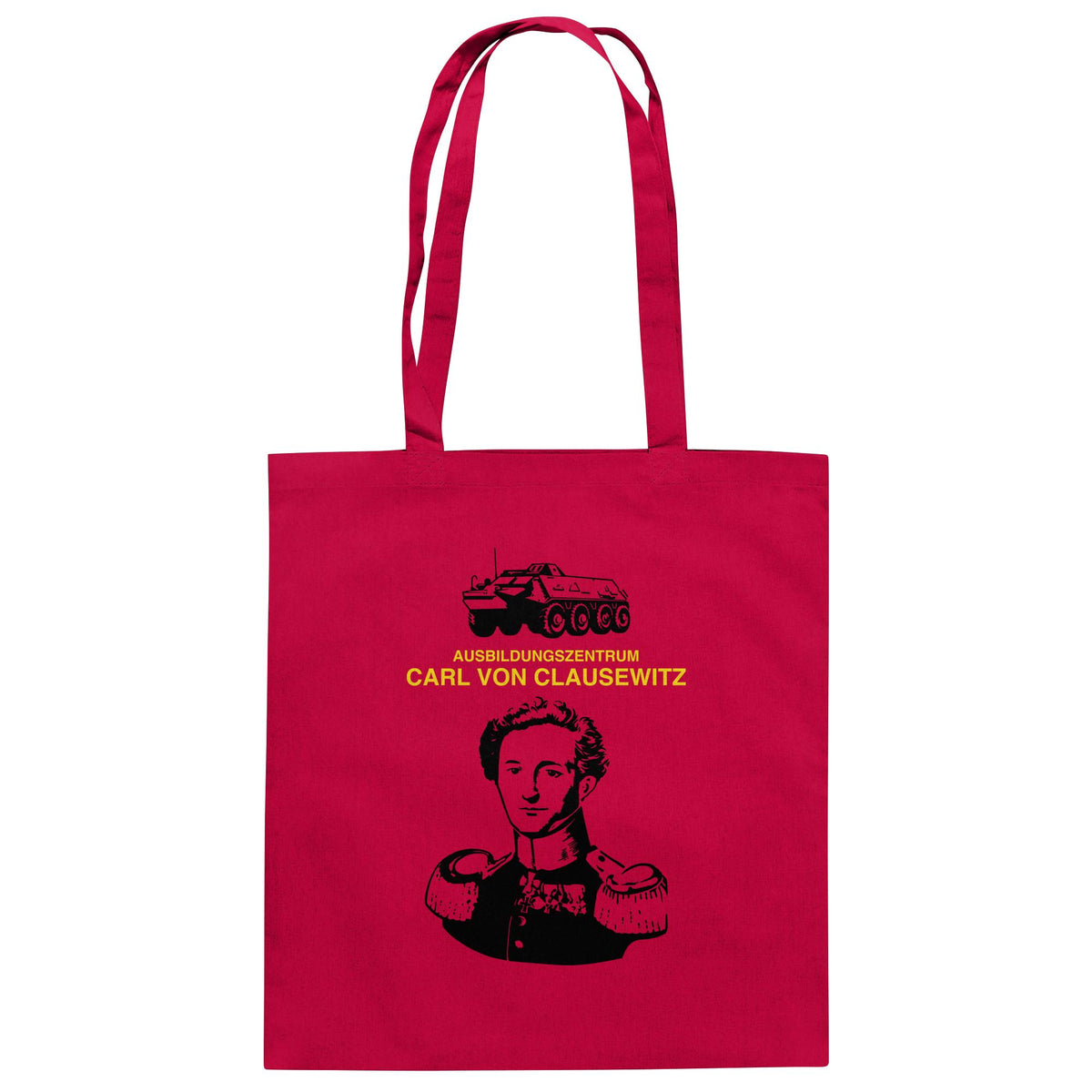 DDR Ostalgie Baumwolltasche • NVA-AUSBILDUNGSZENTRUM CARL VON CLAUSEWITZ