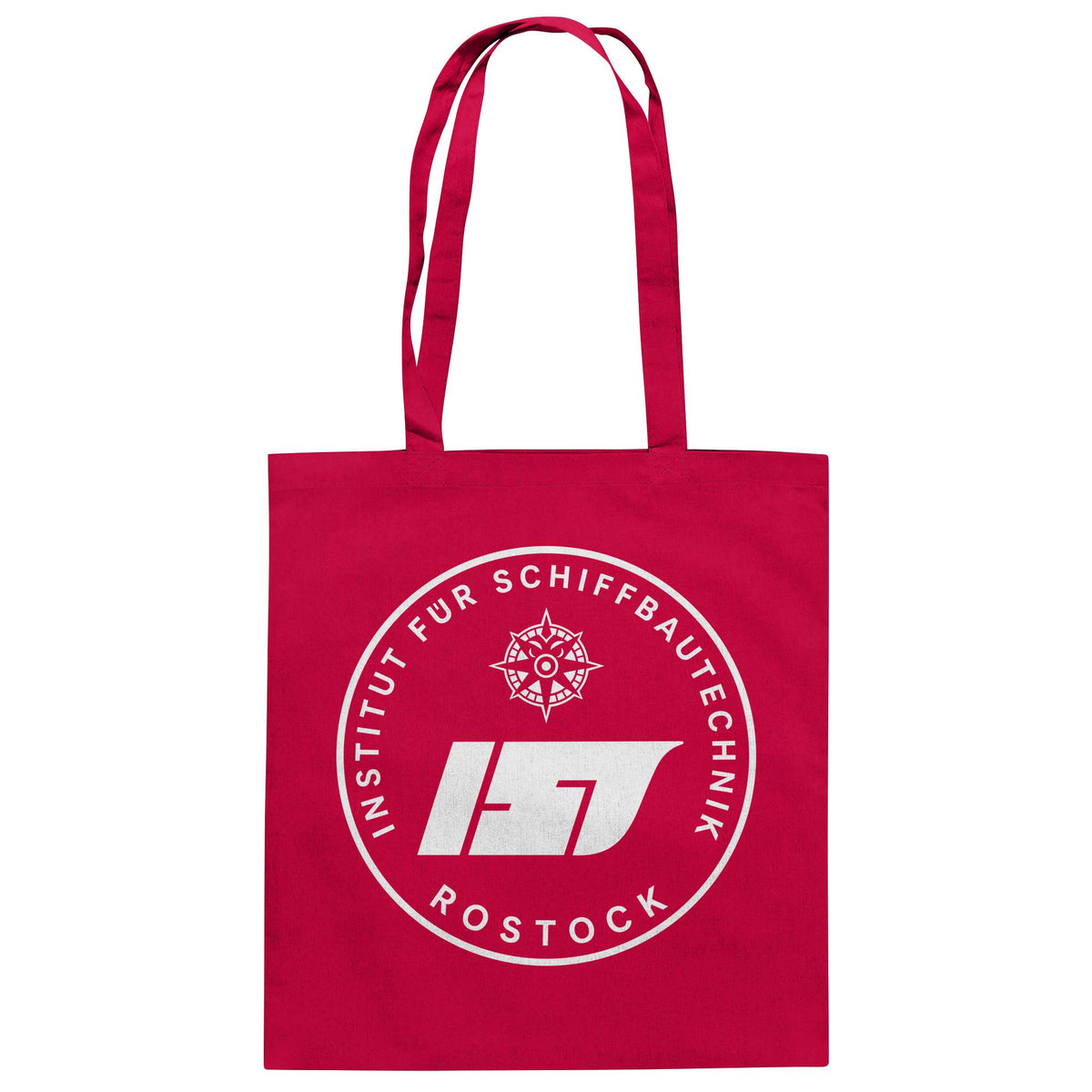 DDR Ostalgie Baumwolltasche • INSTITUT FÜR SCHIFFBAUTECHNIK ROSTOCK