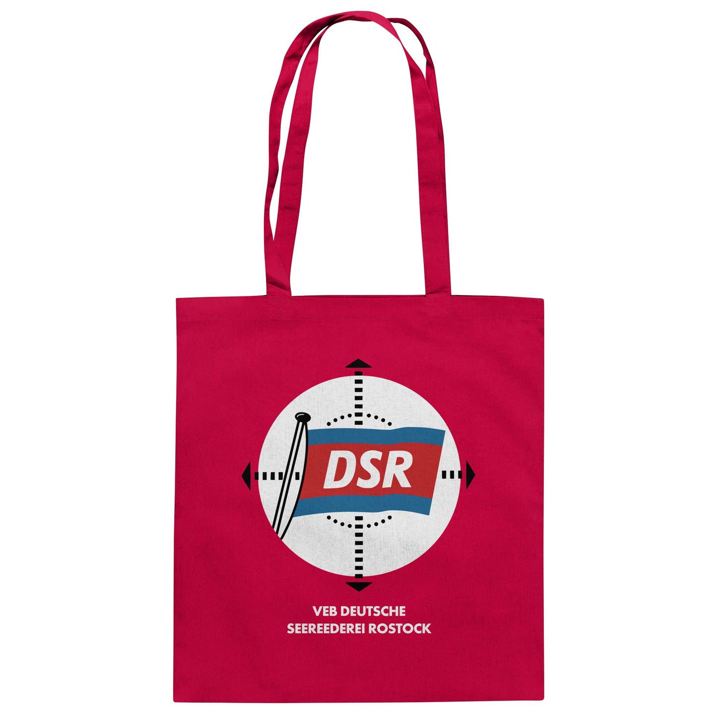 DDR Ostalgie Baumwolltasche • DSR - VEB DEUTSCHE SEEREEDEREI ROSTOCK