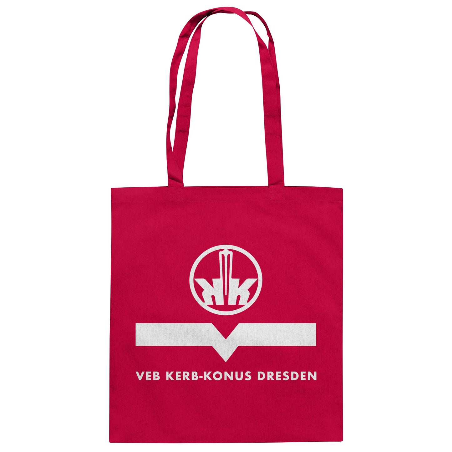 DDR Ostalgie Baumwolltasche • VEB KERB-KONUS DRESDEN