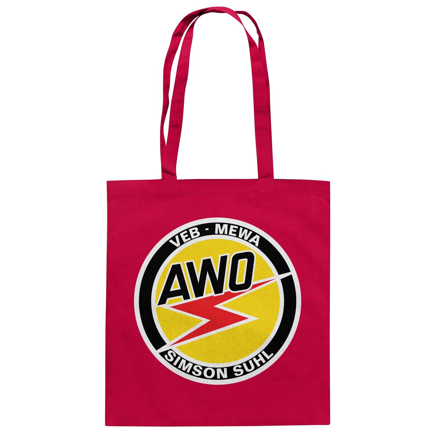 DDR Ostalgie Baumwolltasche • VEB MEWA - AWO, SIMSON SUHL