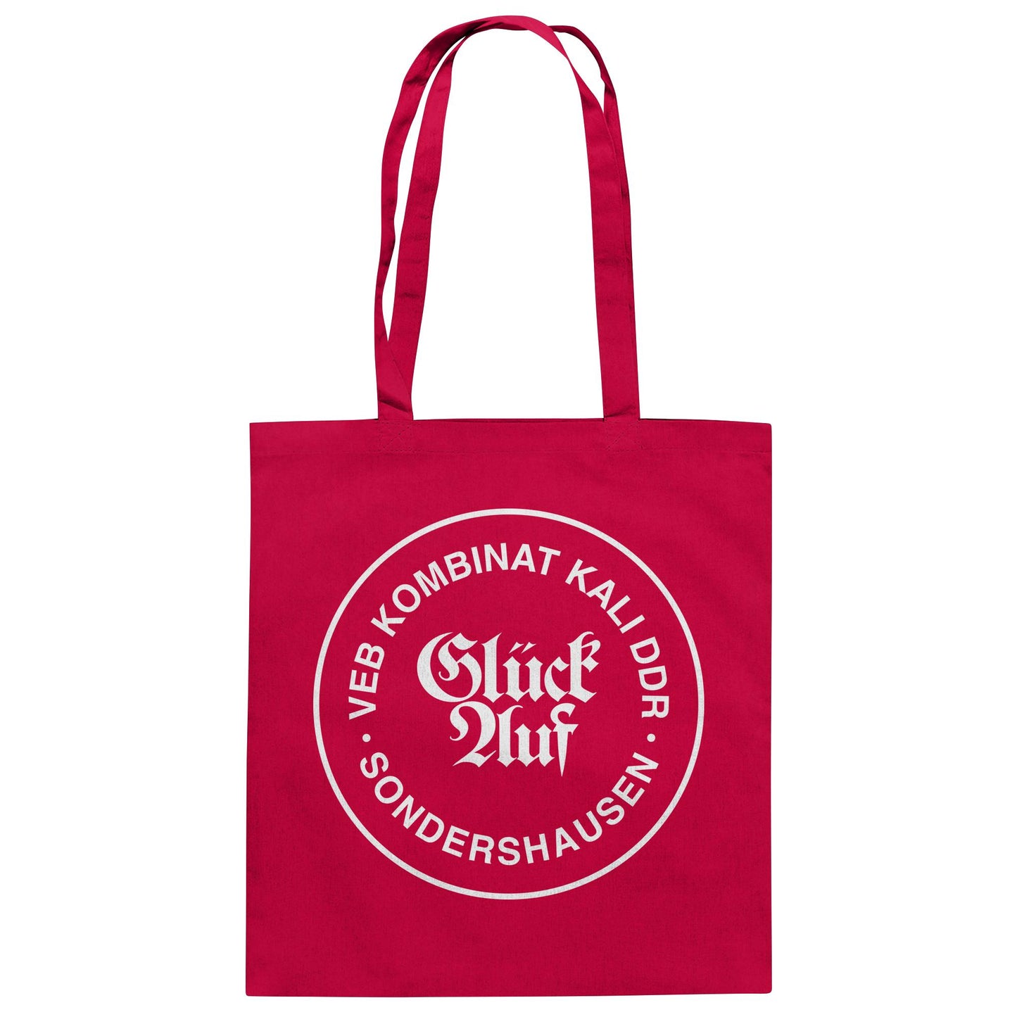 DDR Ostalgie Baumwolltasche • VEB KOMBINAT KALI SONDERSHAUSEN