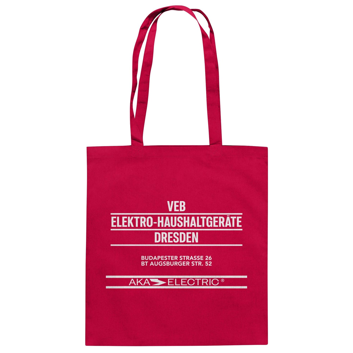 DDR Ostalgie Baumwolltasche • AKA ELECTRIC DRESDEN