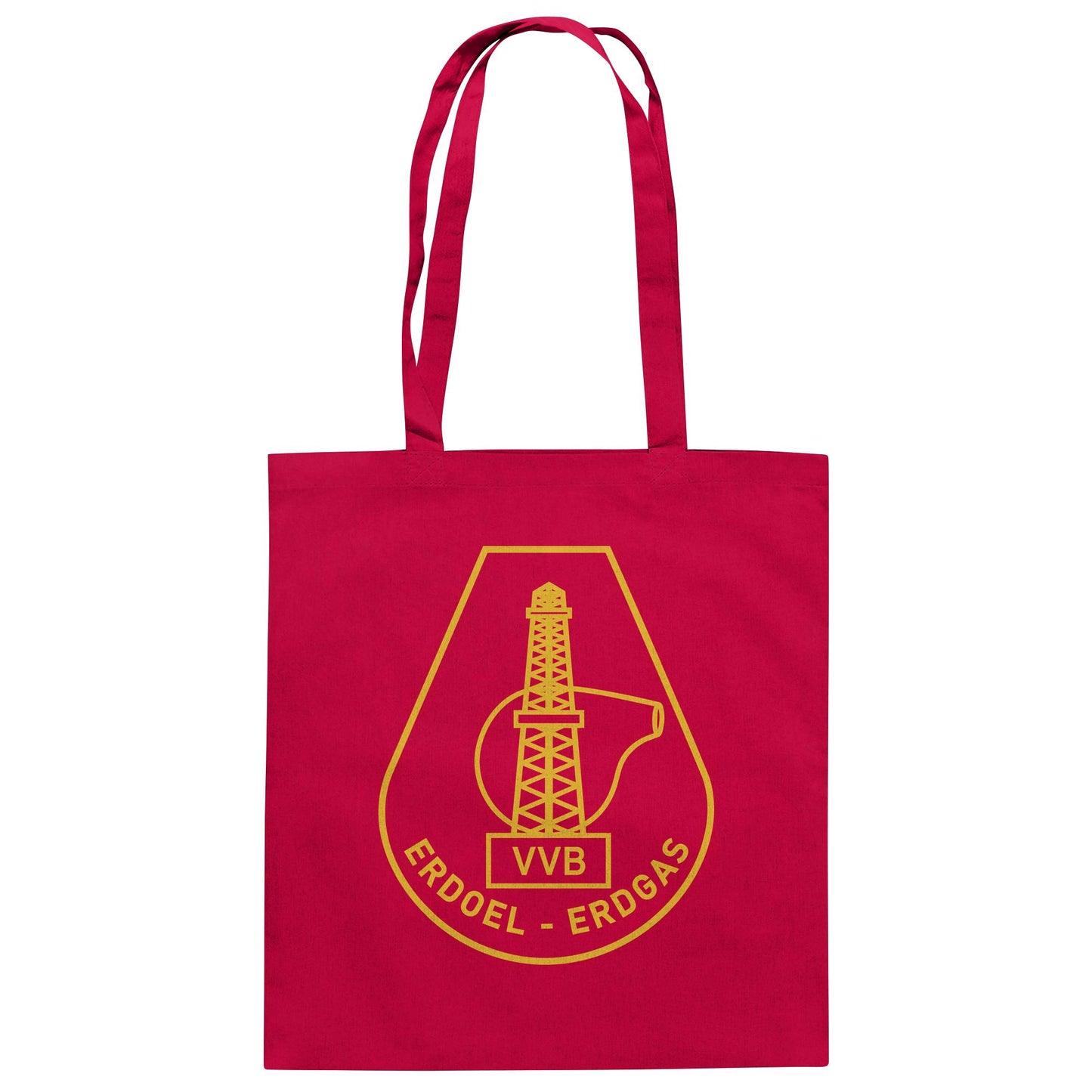 DDR Ostalgie Baumwolltasche • VVB ERDOEL-ERDGAS