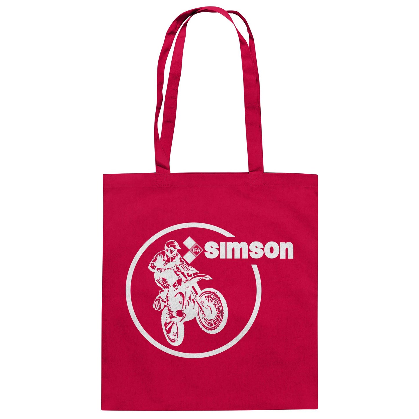 DDR Ostalgie Baumwolltasche • IFA SIMSON CROSS (ORIGINAL NICKI MOTIV)