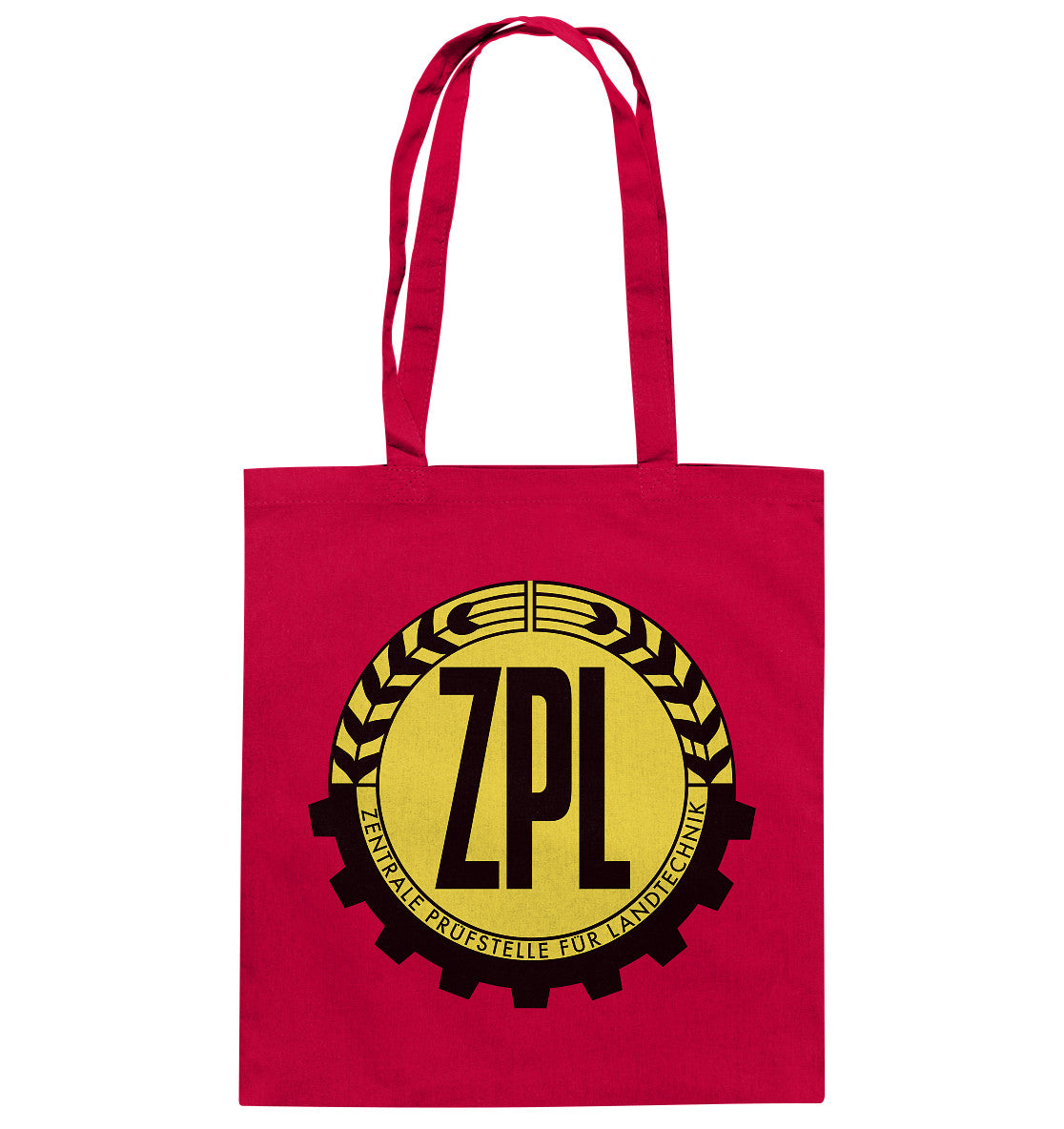 DDR Ostalgie Baumwolltasche • ZPL - ZENTRALE PRÜFSTELLE FÜR LANDTECHNIK