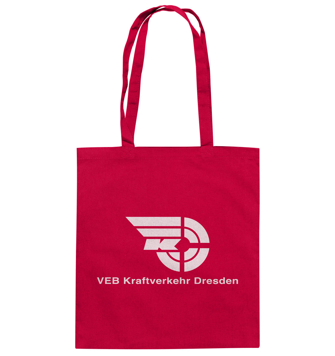 DDR Ostalgie Baumwolltasche •  VEB KRAFTVERKEHR DR